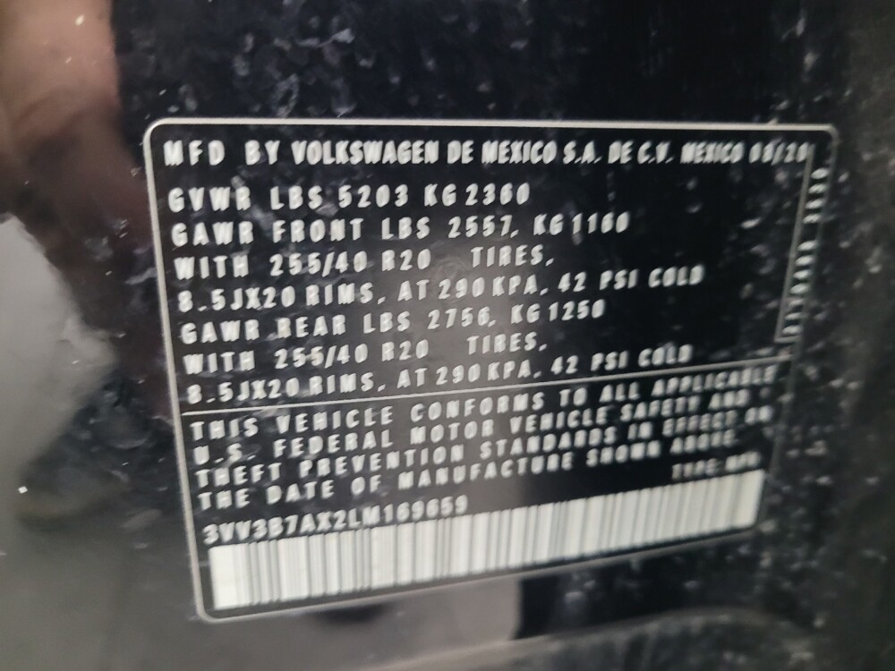 2020 Volkswagen Tiguan in Madison, TN 37115 - 18108768 33