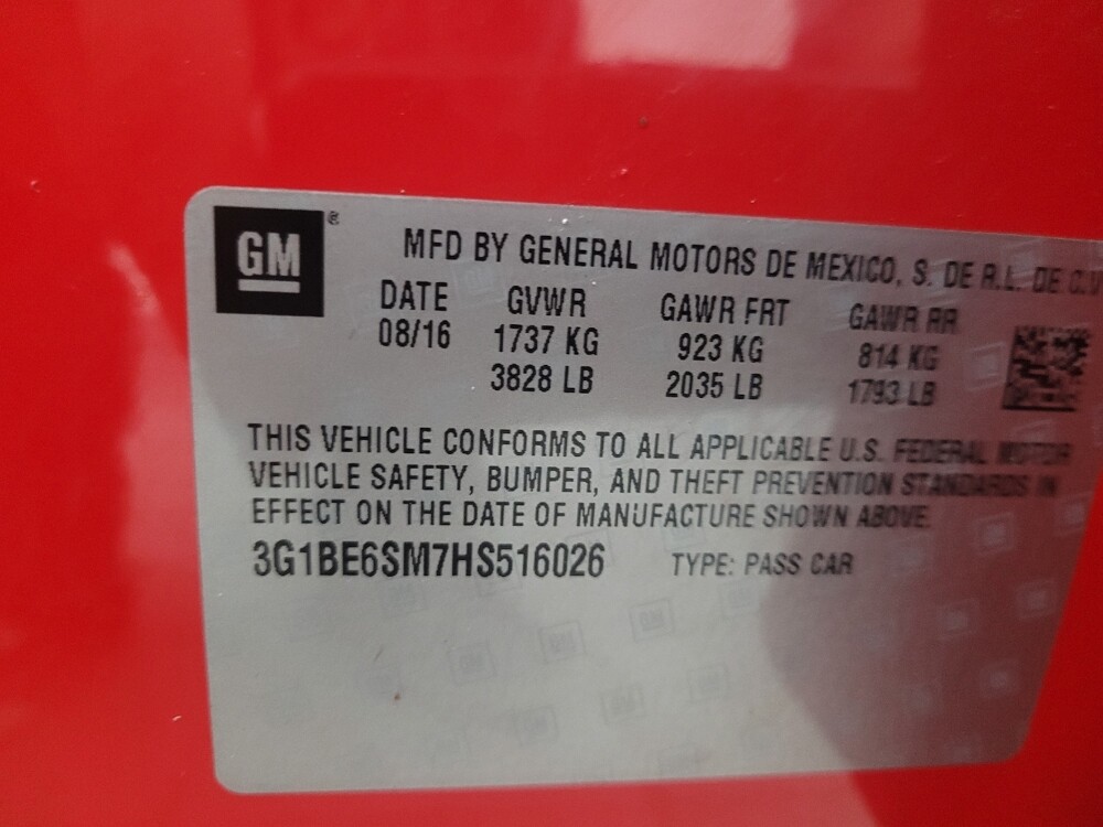 2017 Chevrolet Cruze in Memphis, TN 38115 - 18108770 33