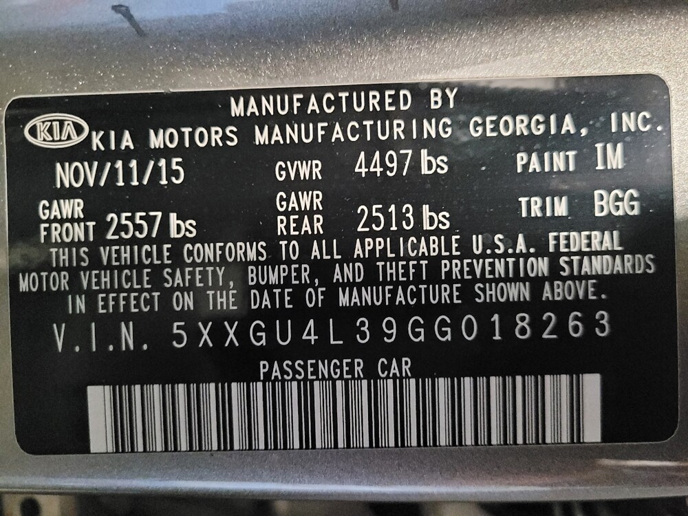 2016 Kia Optima in Gainesville, FL 32609 - 18108788 33