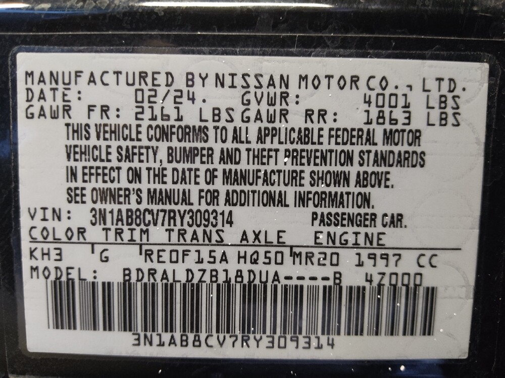 2024 Nissan Sentra in Houston, TX 77074 - 18108840 33