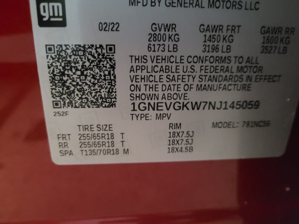 2022 Chevrolet Traverse in Conyers, GA 30094 - 18108845 33