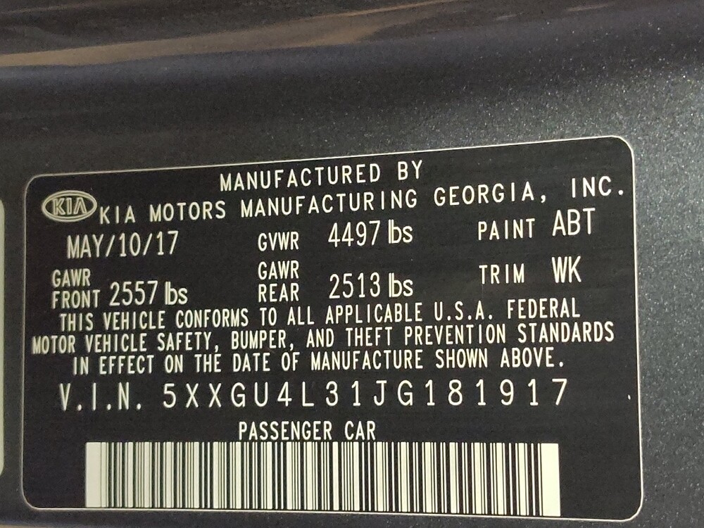 2018 Kia Optima in Gastonia, NC 28056 - 18108860 33