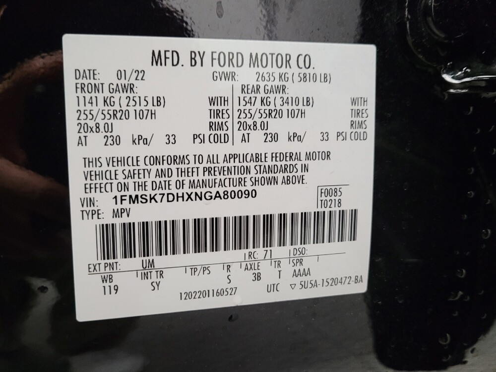 2022 Ford Explorer in Downey, CA 90241 - 18108884 33