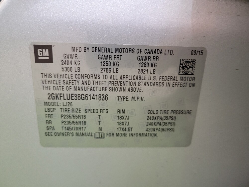 2016 GMC Terrain in Lexington, KY 40509 - 18108920 33