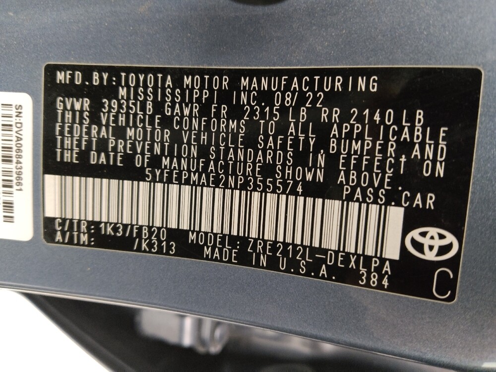 2022 Toyota Corolla in St. Louis, MO 63136 - 18108935 33