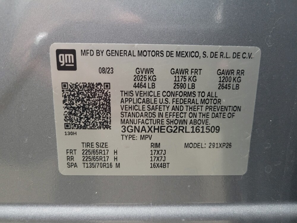 2024 Chevrolet Equinox in Eastpointe, MI 48021 - 18108940 33