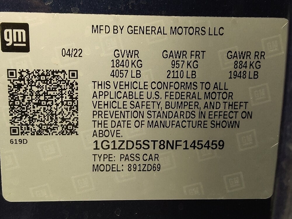 2022 Chevrolet Malibu in Houston, TX 77060 - 18108976 33