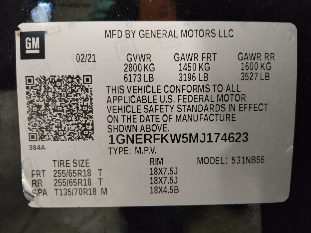 2021 Chevrolet Traverse in West Palm Beach, FL 33409 - 18108982 33