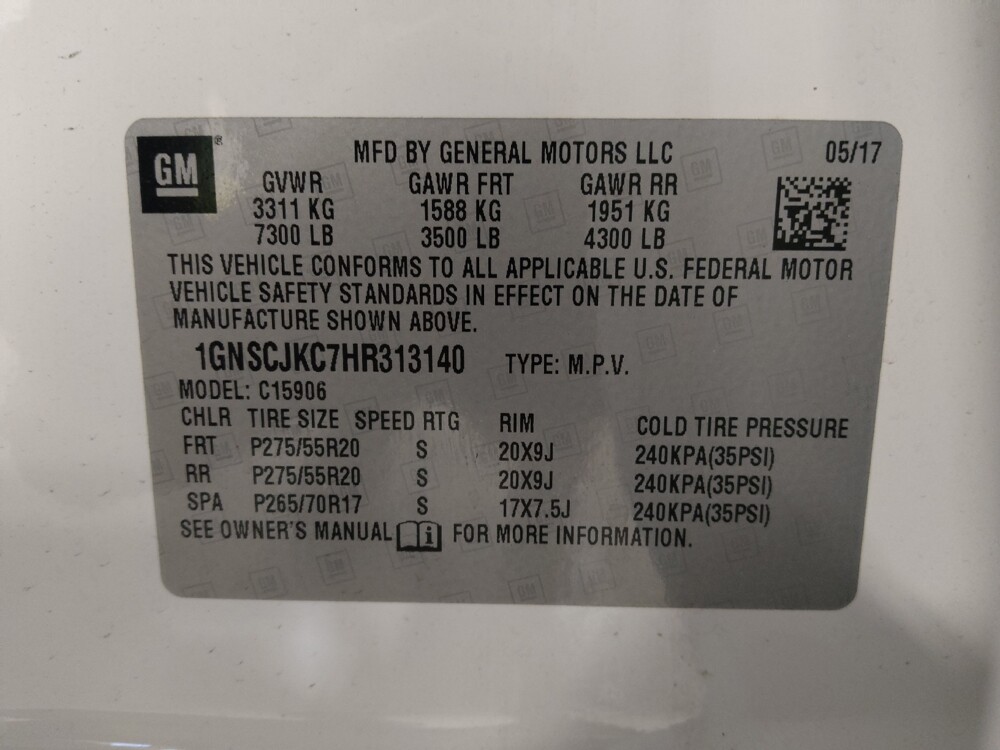 2017 Chevrolet Suburban in West Palm Beach, FL 33409 - 18108983 33