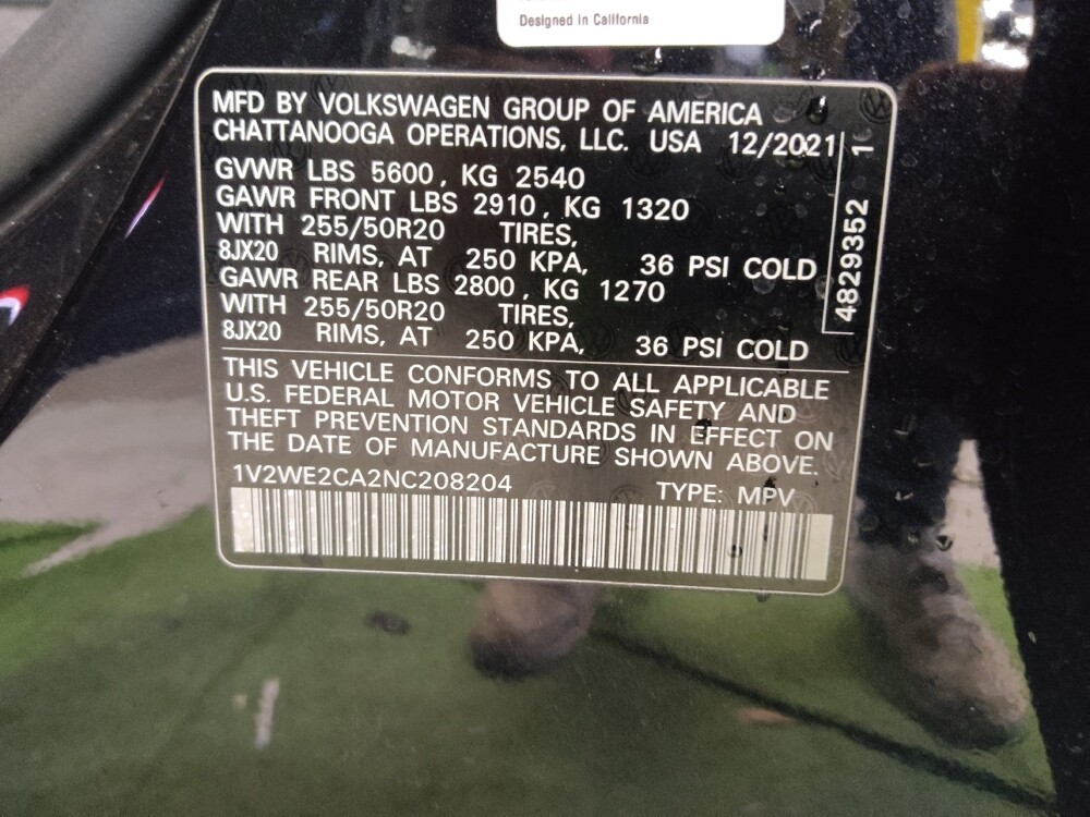 2022 Volkswagen Atlas in Lakeland, FL 33815 - 18108996 33