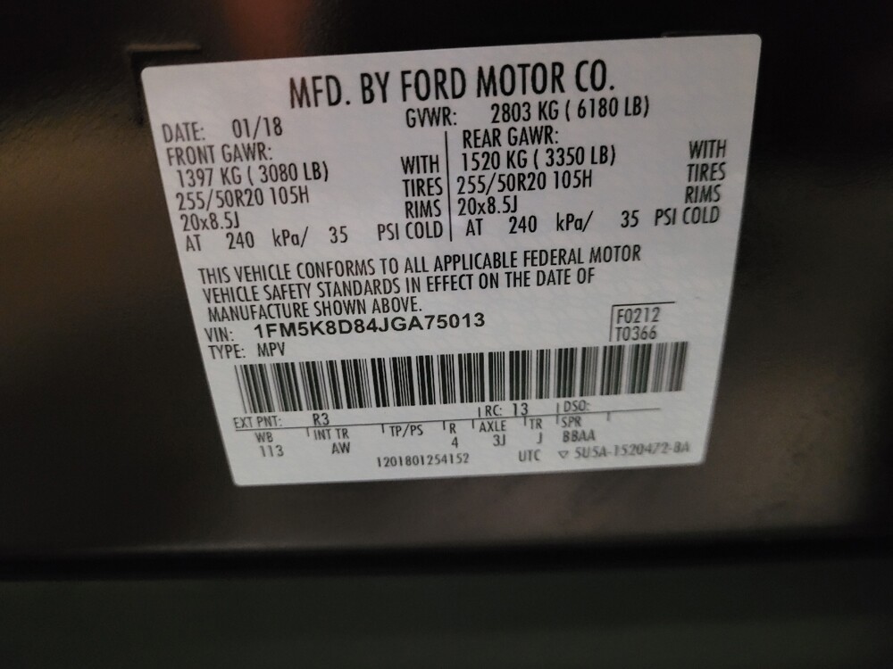 2018 Ford Explorer in New Castle, DE 19720 - 18108999 32