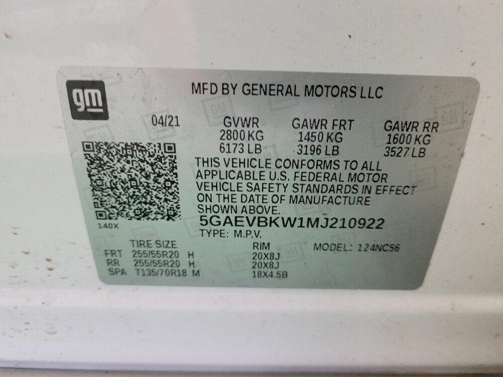 2021 Buick Enclave in Lexington, KY 40509 - 18109000 33