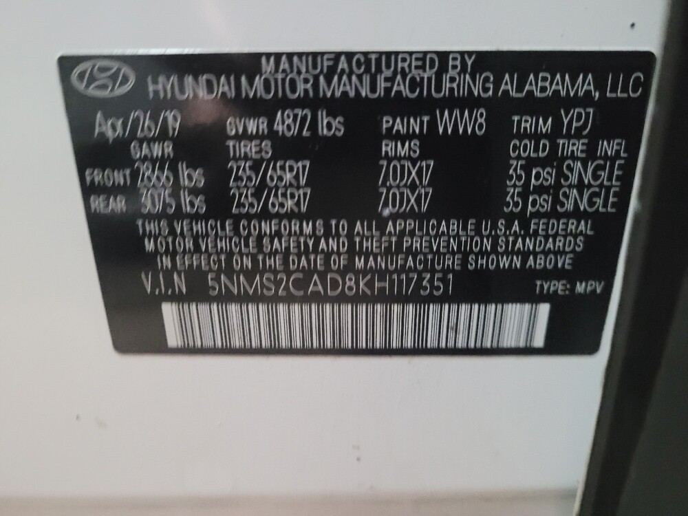 2019 Hyundai Santa Fe in Henrico, VA 23223 - 18109002 33