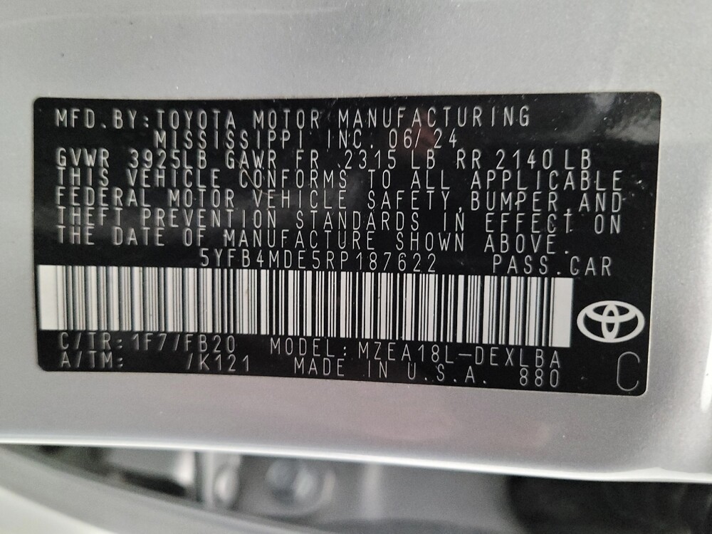 2024 Toyota Corolla in Riverside, CA 92504 - 18109014 33