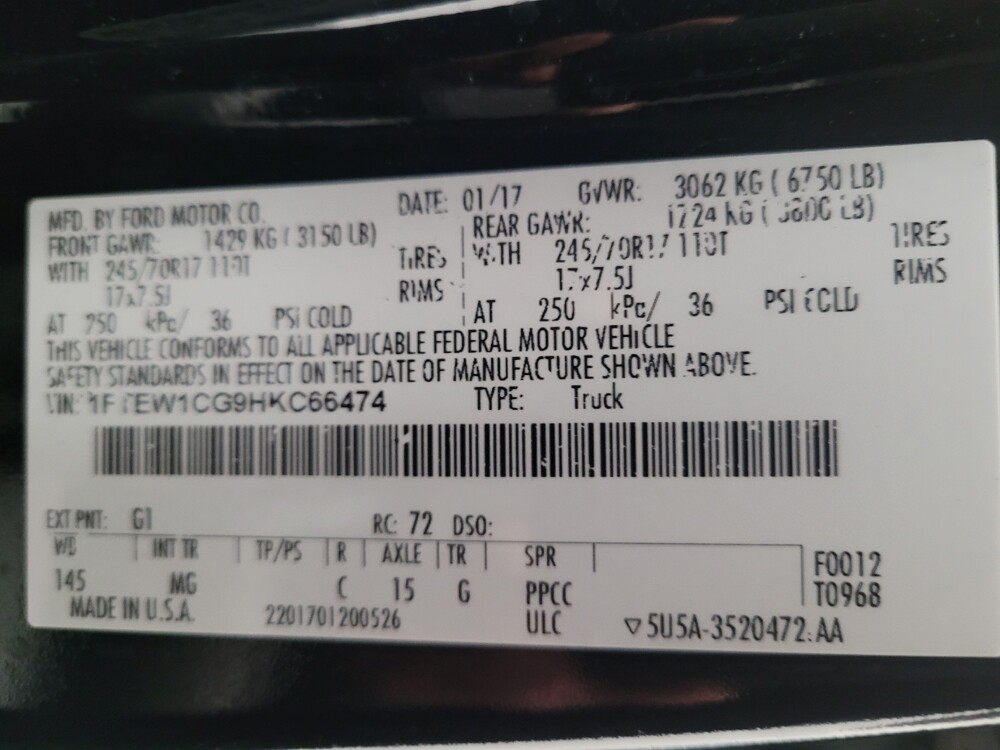 2017 Ford F150 in Sacramento, CA 95821 - 18109094 33