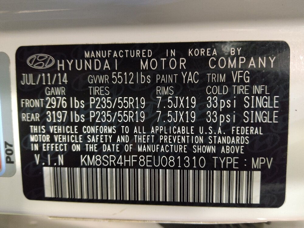 2014 Hyundai Santa Fe in Lewisville, TX 75067 - 18109099 33