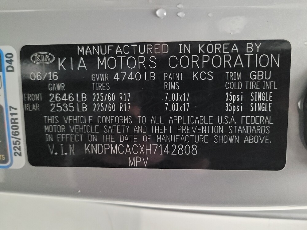 2017 Kia Sportage in Downey, CA 90241 - 18109118 33