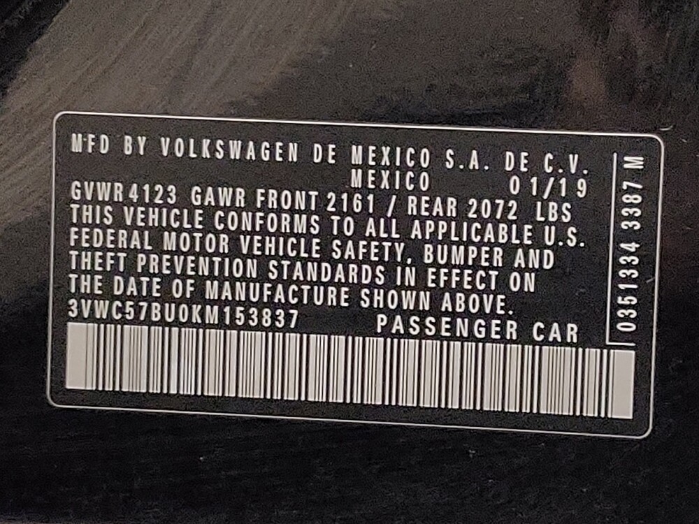 2019 Volkswagen Jetta in Salem, VA 24153 - 18109130 33