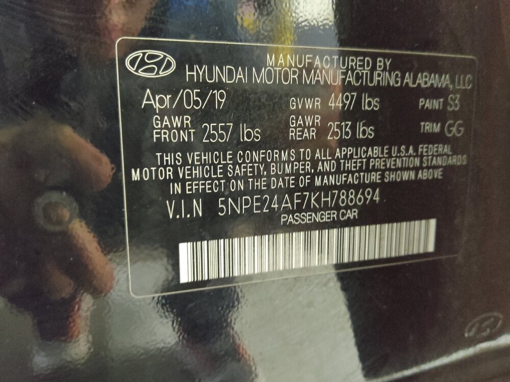 2019 Hyundai Sonata in Gastonia, NC 28056 - 18109131 33