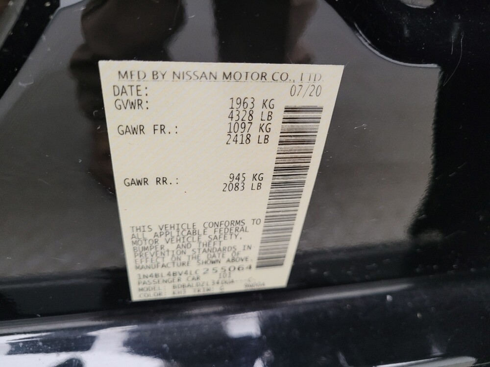 2020 Nissan Altima in Eastpointe, MI 48021 - 18109190 33