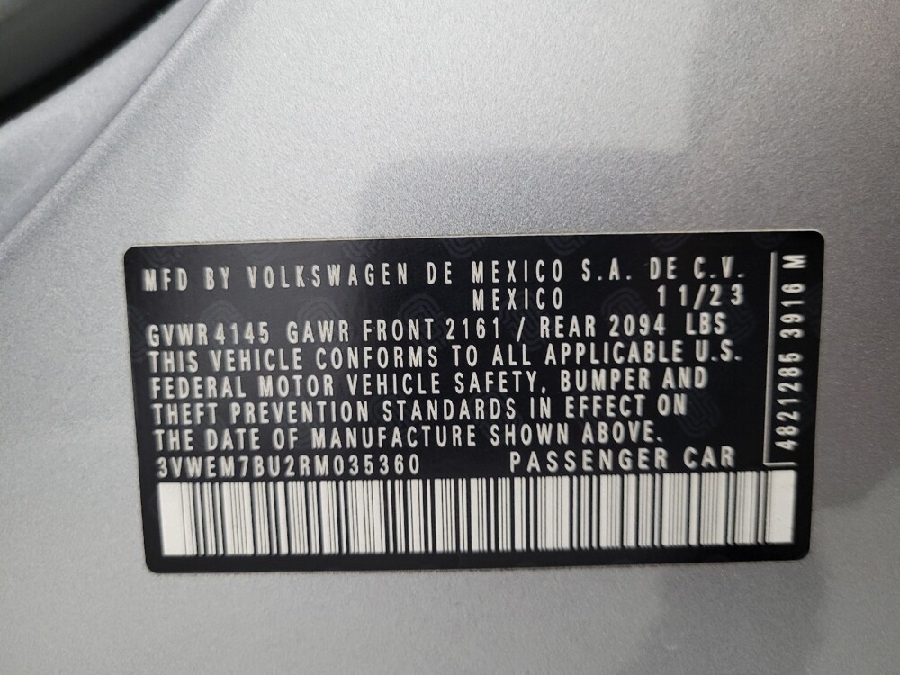 2024 Volkswagen Jetta in Las Vegas, NV 89102 - 18109224 33