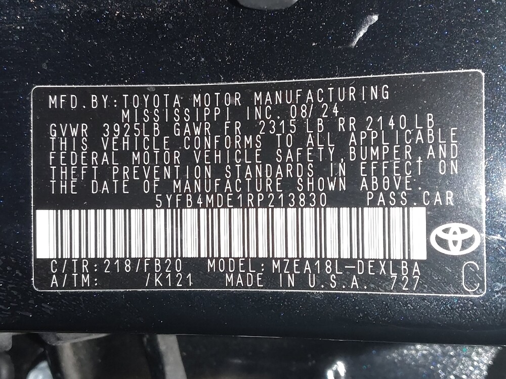 2024 Toyota Corolla in Raleigh, NC 27604 - 18109228 33