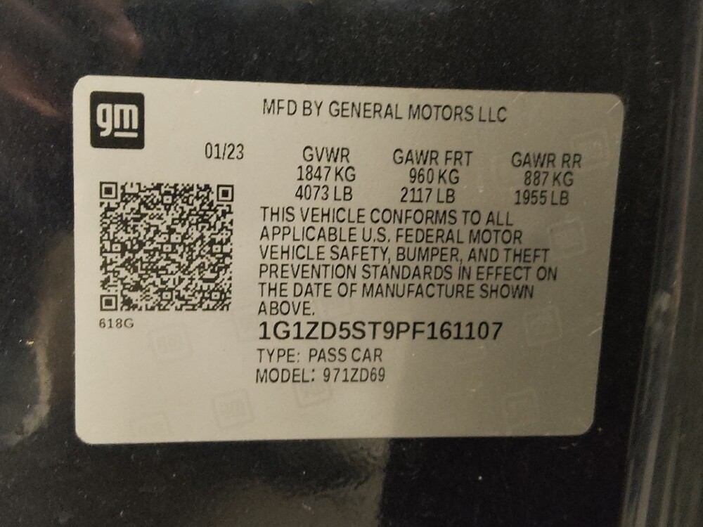 2023 Chevrolet Malibu in Salem, VA 24153 - 18109242 33