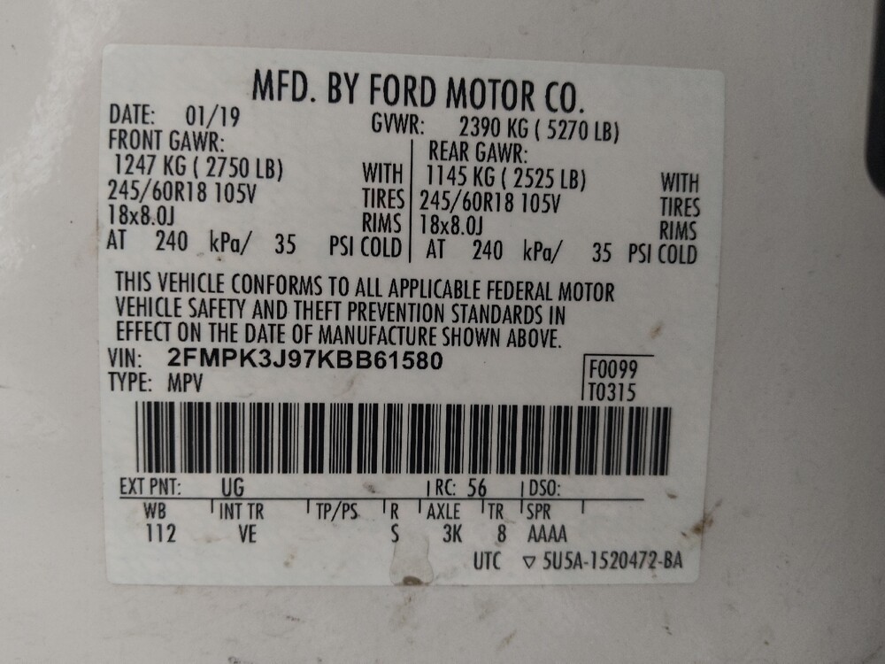 2019 Ford Edge in Marietta, GA 30062 - 18109250 33