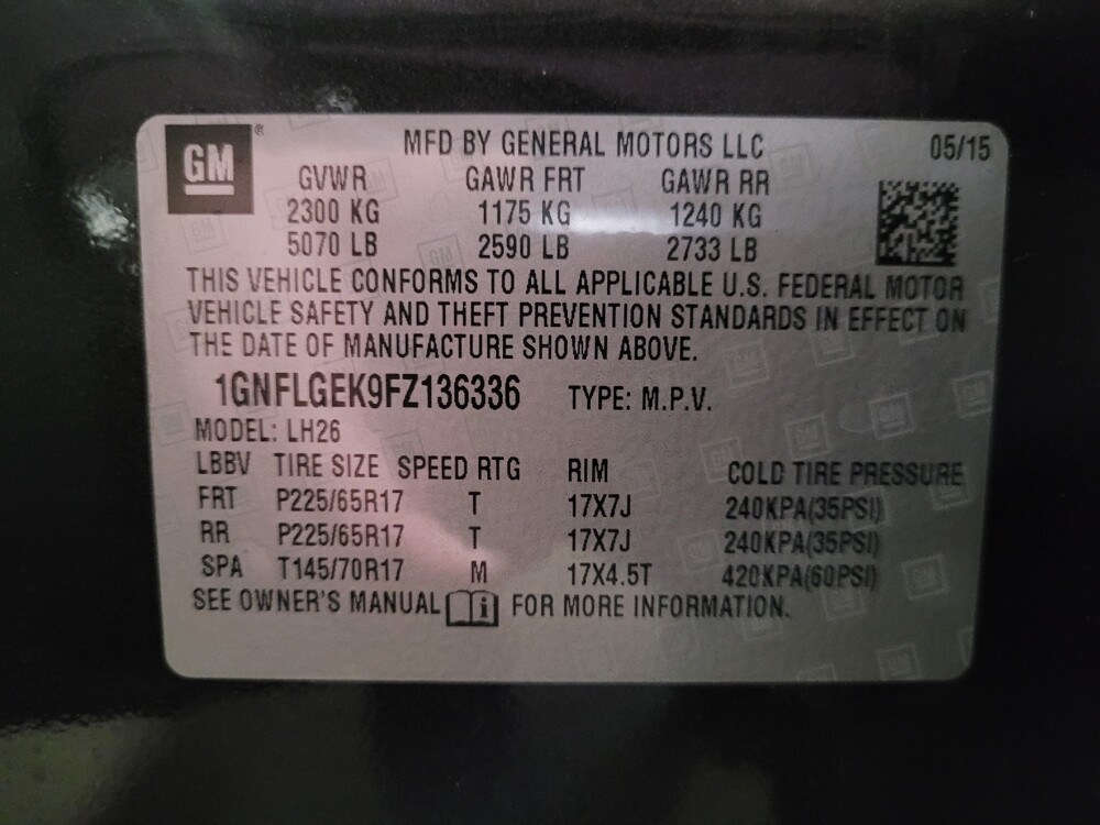 2015 Chevrolet Equinox in Glen Burnie, MD 21061 - 18109252 33