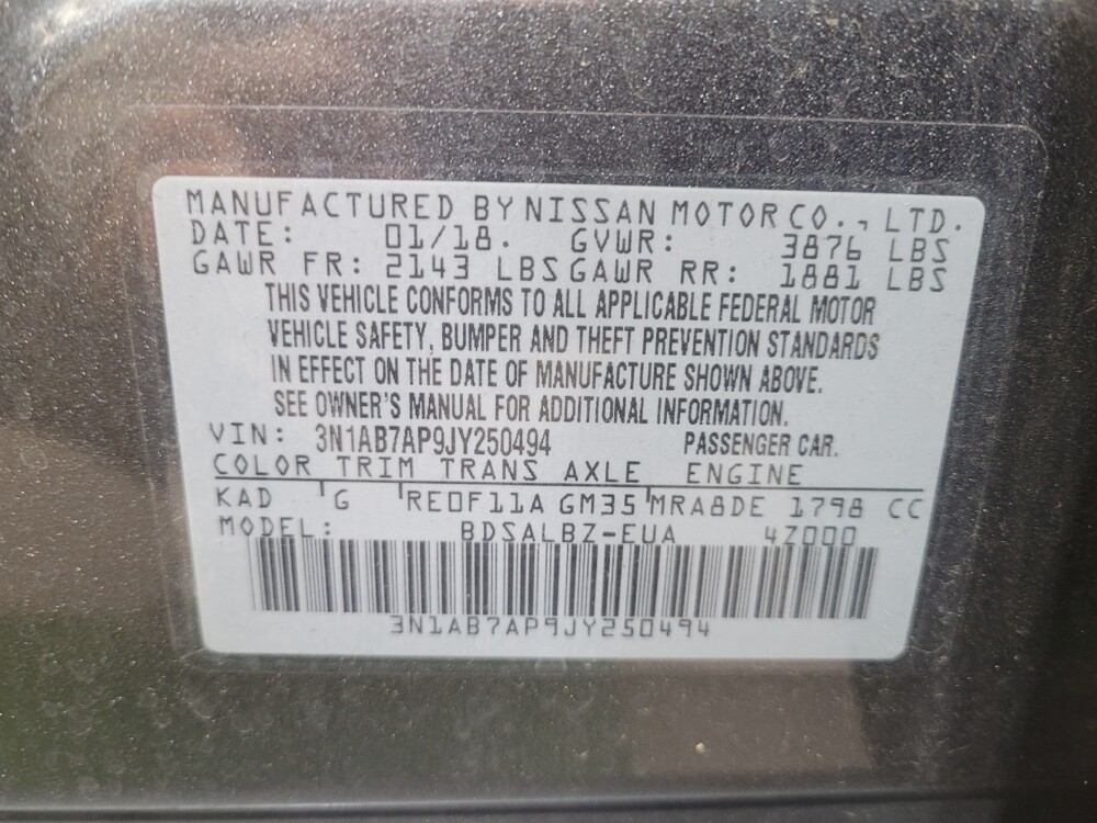 2018 Nissan Sentra in Louisville, KY 40258 - 18109260 33