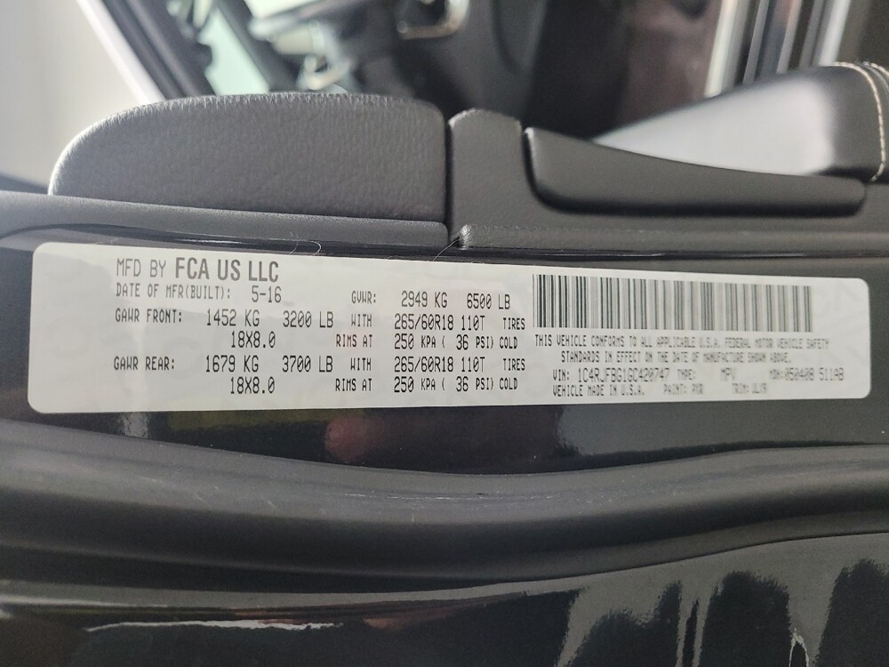 2016 Jeep Grand Cherokee in Eastpointe, MI 48021 - 18109268 33