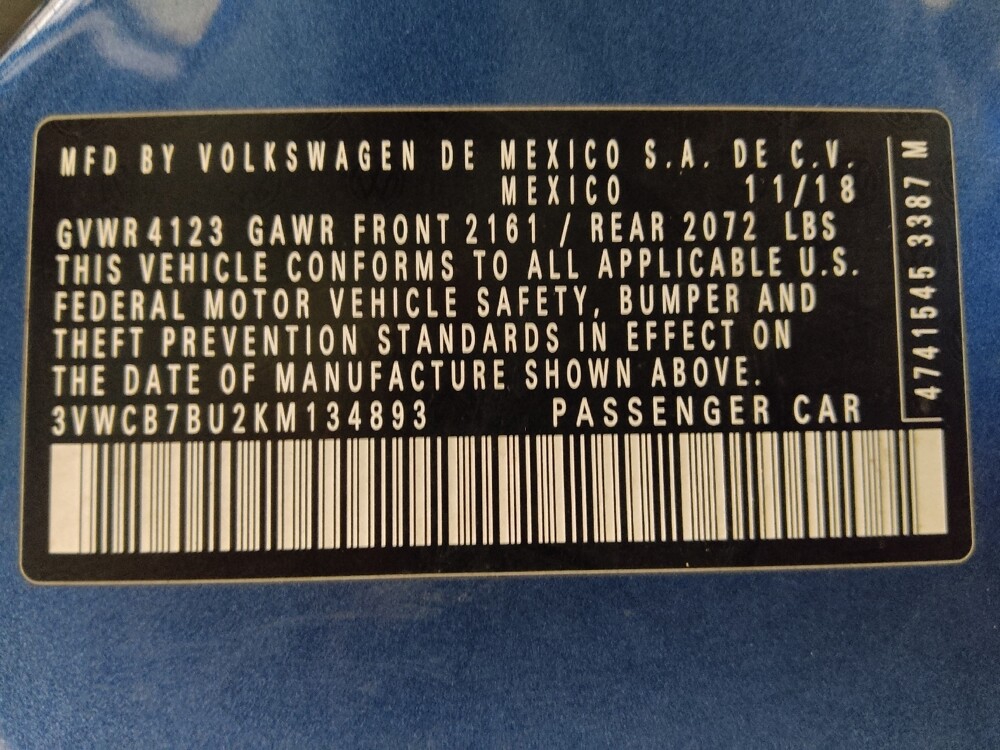 2019 Volkswagen Jetta in Macon, GA 31210 - 18109273 33