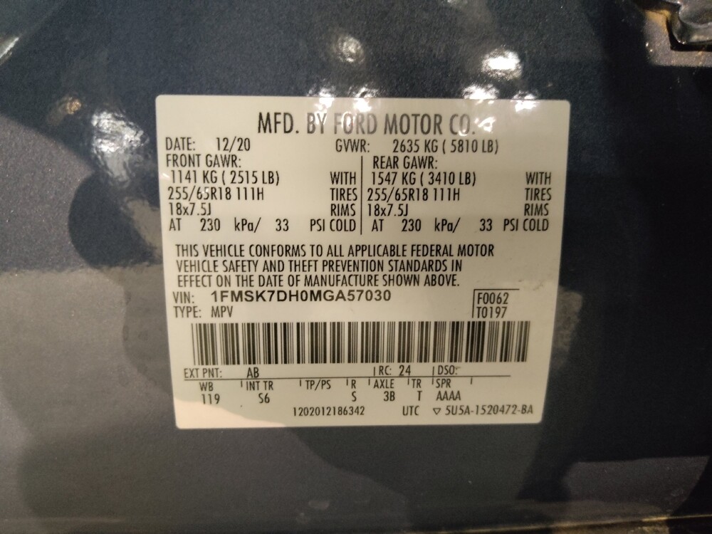 2021 Ford Explorer in Lakeland, FL 33815 - 18109276 33