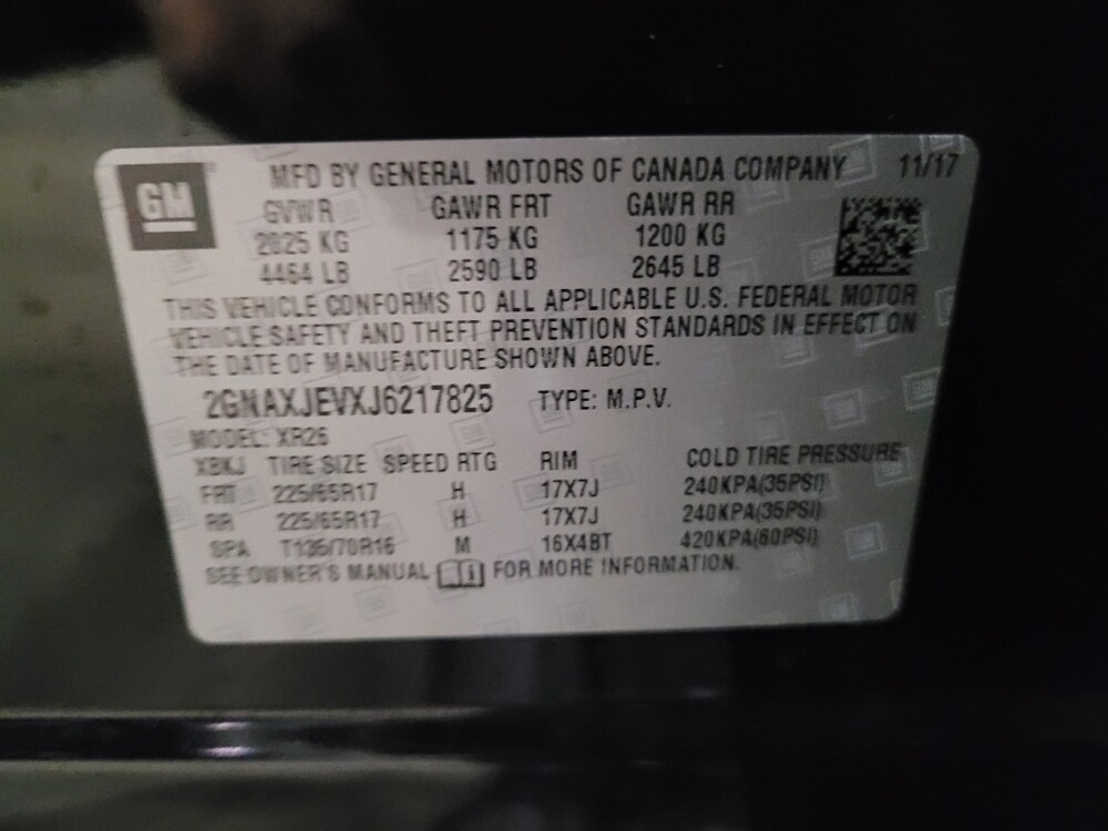 2018 Chevrolet Equinox in Owings Mills, MD 21117 - 18109293 33