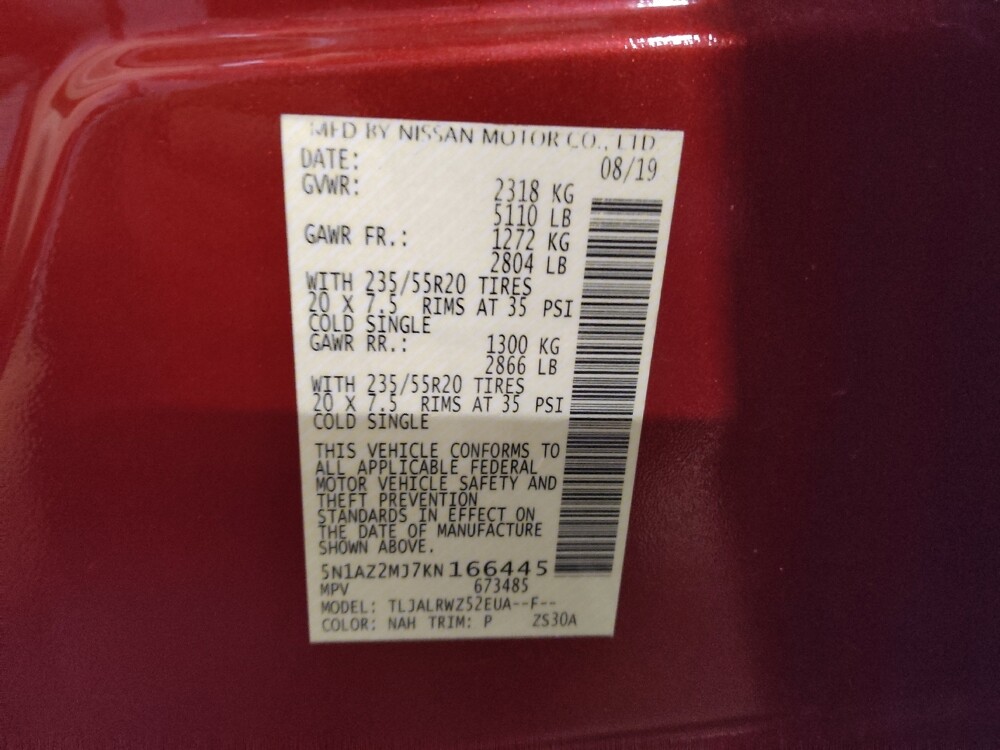 2019 Nissan Murano in Lewisville, TX 75067 - 18109299 33