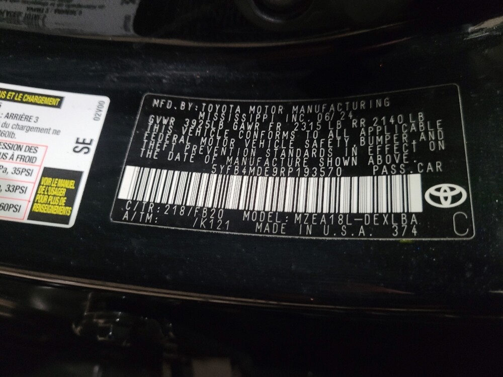 2024 Toyota Corolla in Henrico, VA 23223 - 18109303 33