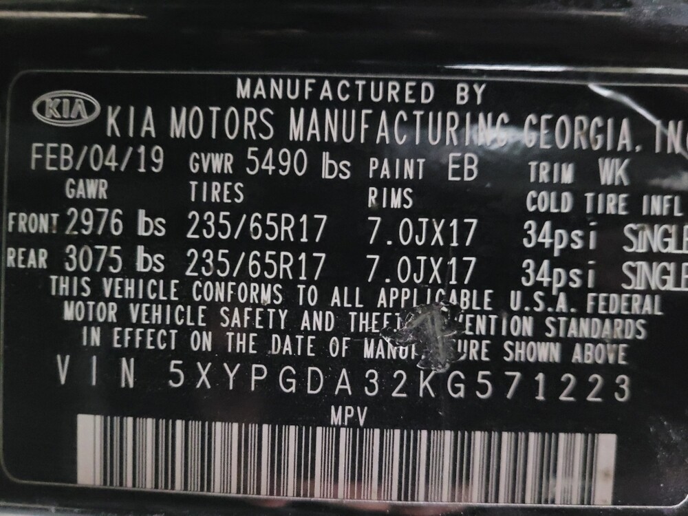 2019 Kia Sorento in Glen Burnie, MD 21061 - 18109306 33