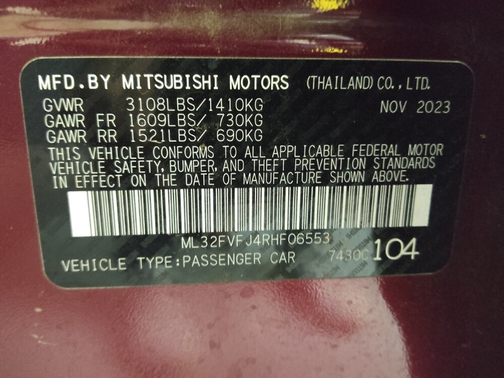 2024 Mitsubishi Mirage G4 in Greenville, SC 29607 - 18109308 33