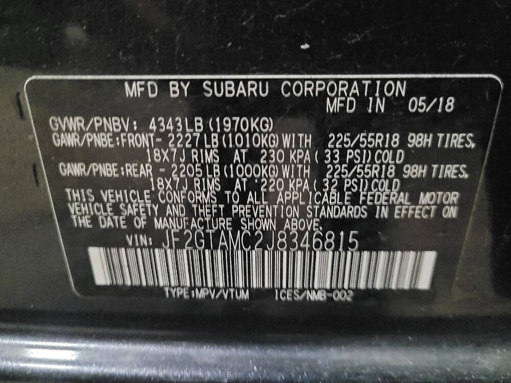 2018 Subaru Crosstrek in Henrico, VA 23223 - 18109328 33