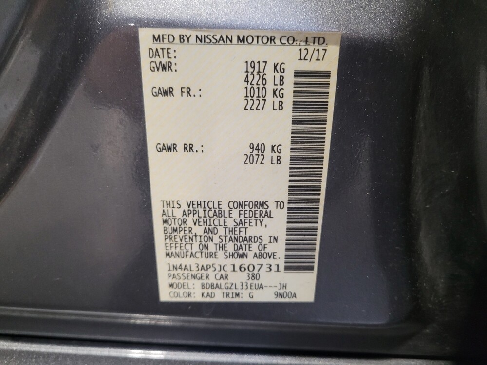 2018 Nissan Altima in Riverside, CA 92504 - 18109340 33