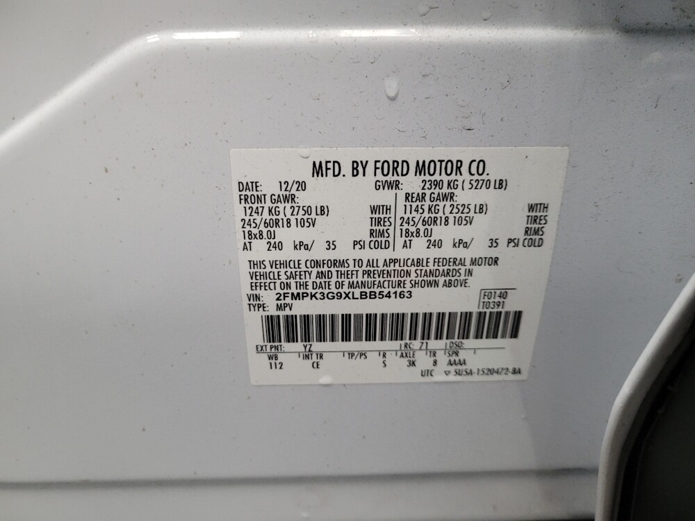 2020 Ford Edge in Las Vegas, NV 89104 - 18109347 33