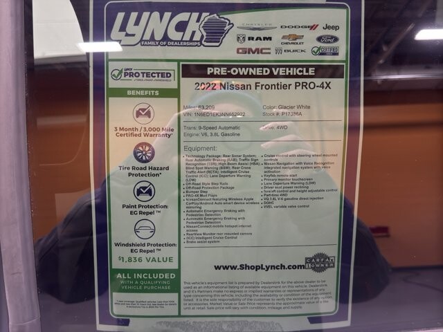 2022 Nissan Frontier in Burlington, WI 53105 - 18109363 38