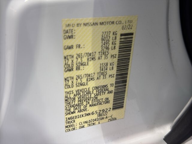 2022 Nissan Frontier in Burlington, WI 53105 - 18109363 37