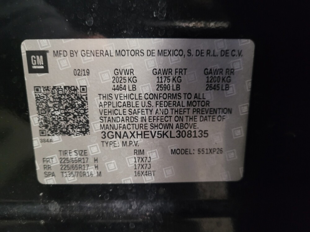 2019 Chevrolet Equinox in Sacramento, CA 95821 - 18109386 33