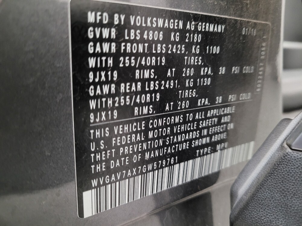 2016 Volkswagen Tiguan in Sacramento, CA 95821 - 18109400 33