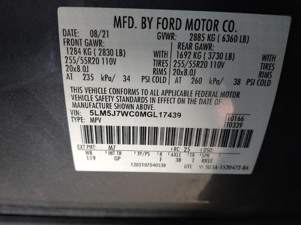 2021 Lincoln Aviator in Pelham, AL 35124 - 18109413 33