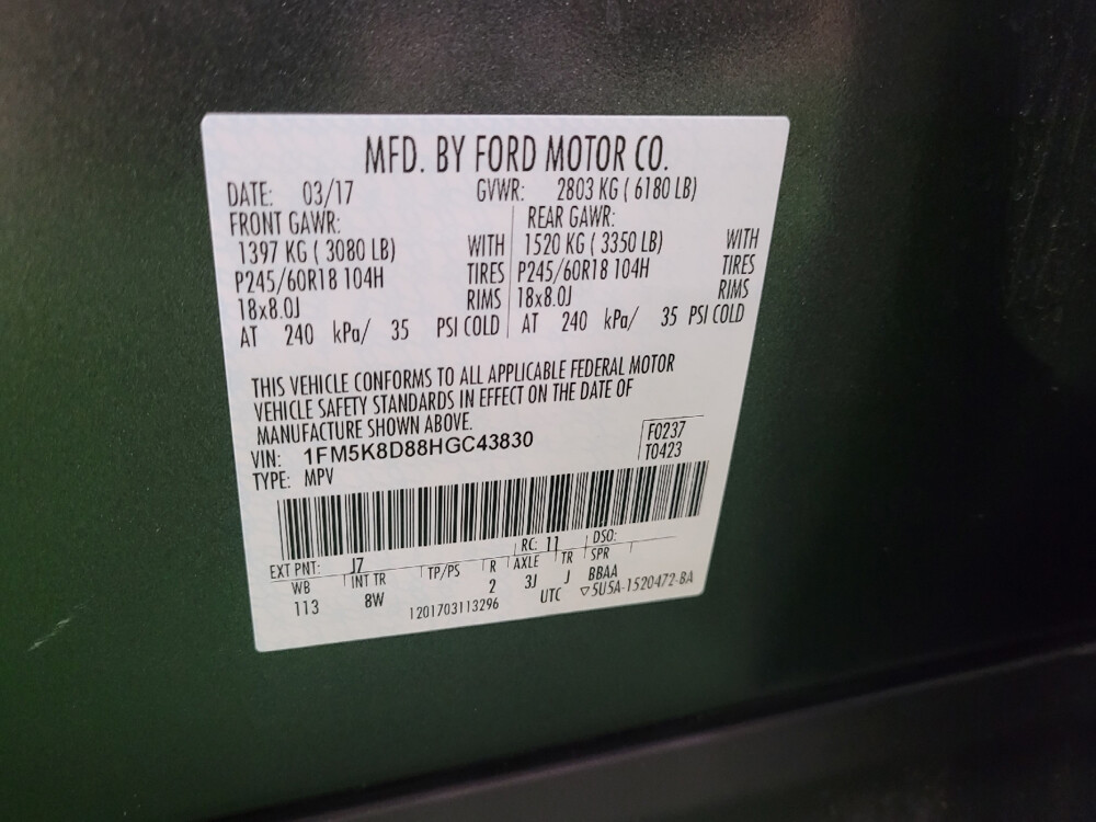 2017 Ford Explorer in Oklahoma City, OK 73139 - 18109420 33