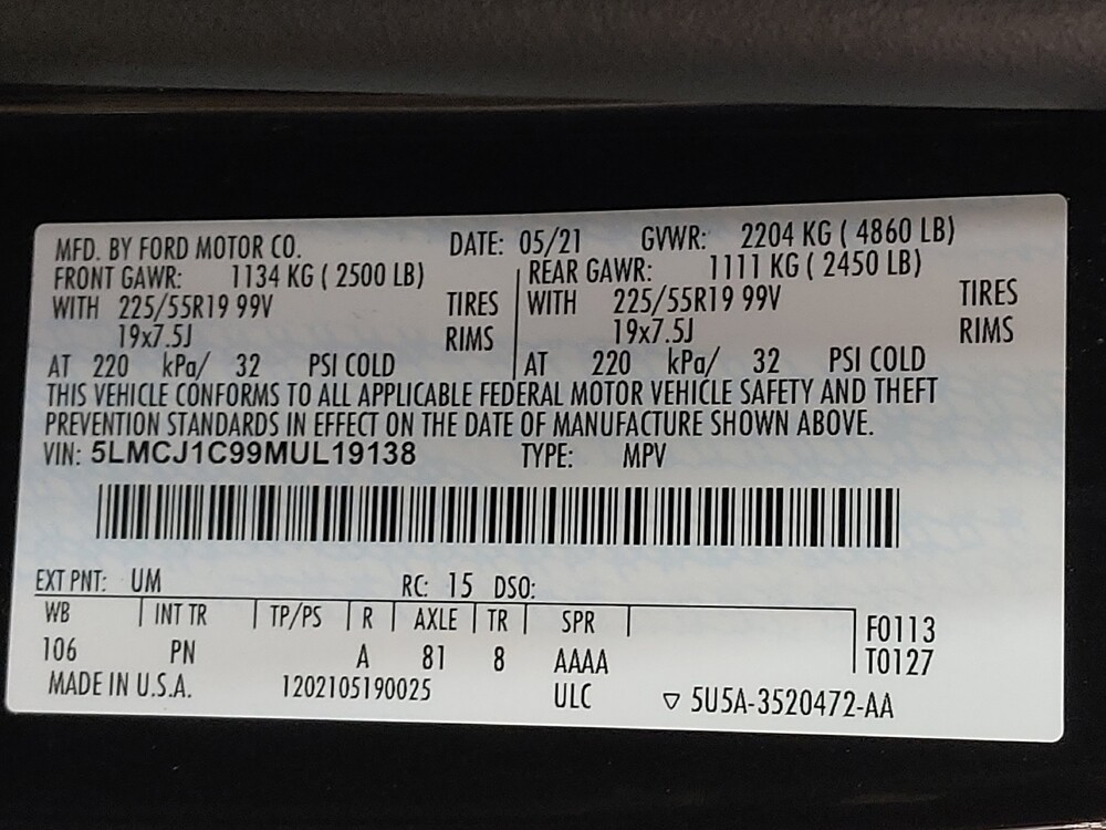 2021 Lincoln Corsair in Oklahoma City, OK 73139 - 18109429 33