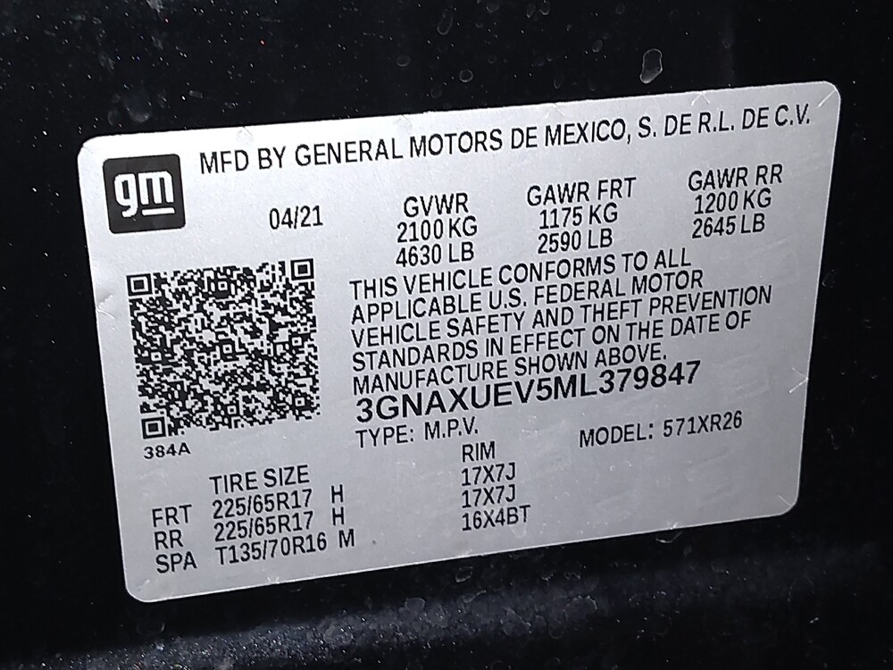 2021 Chevrolet Equinox in Oklahoma City, OK 73139 - 18109433 33