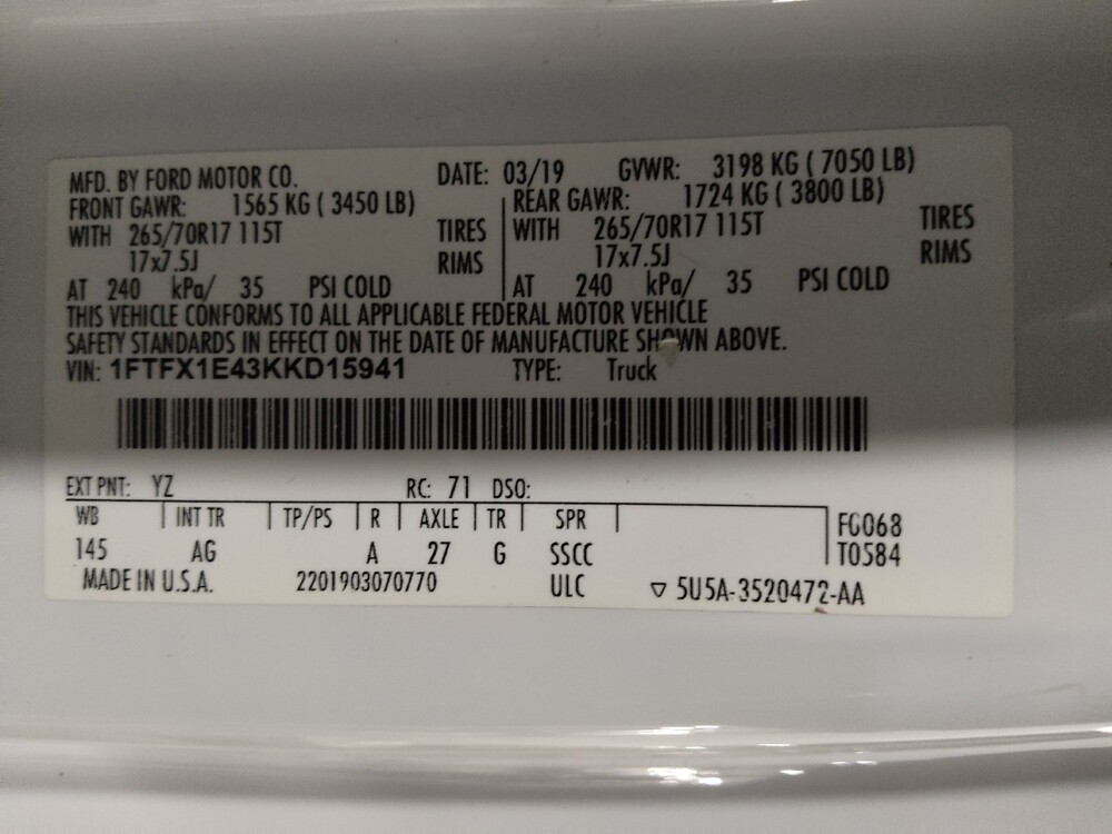 2019 Ford F150 in Tyler, TX 75701 - 18109436 33